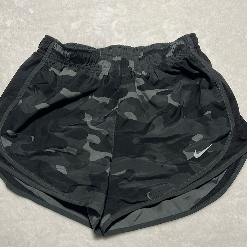 Nike camo athletic shorts